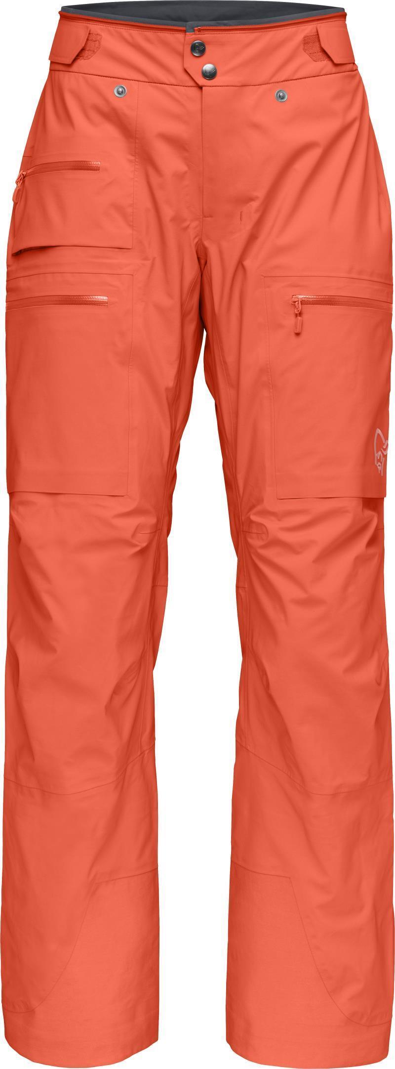 Lyngen GTX Pro Pants - Womens - Orange Alert 1