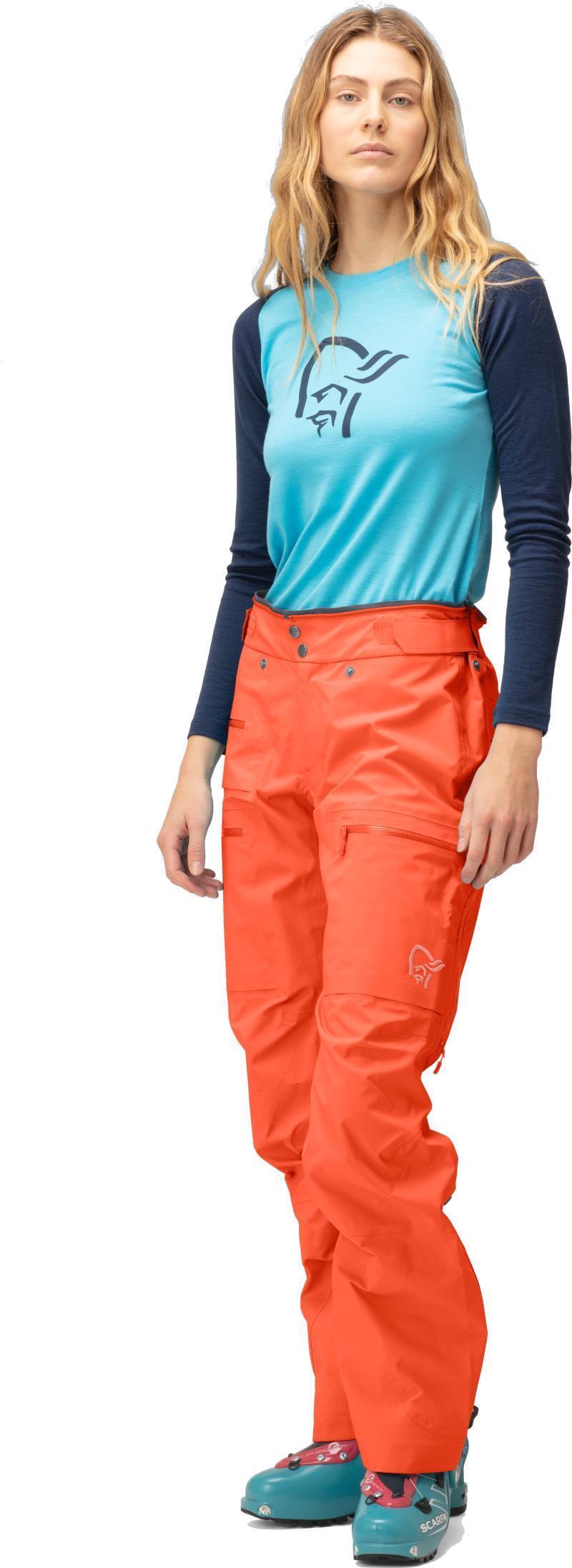 Lyngen GTX Pro Pants - Womens - Orange Alert 3