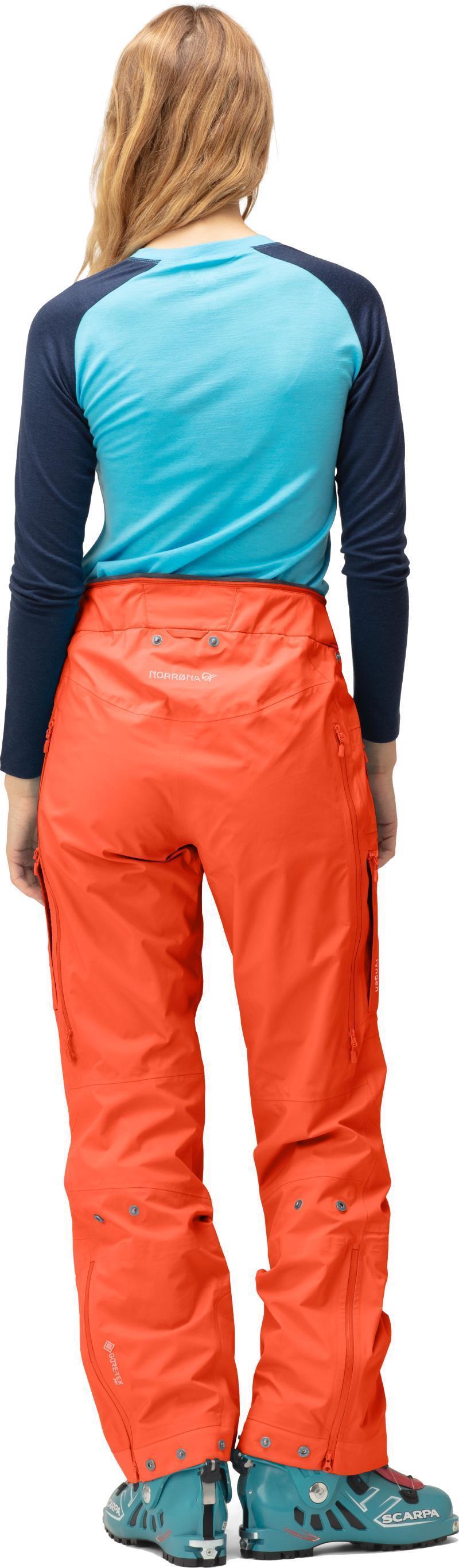 Lyngen GTX Pro Pants - Womens - Orange Alert 4