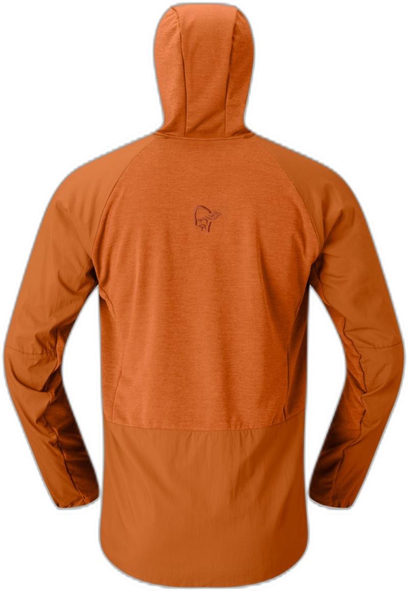 More Octa Zip Hood - Mens - gold flame 1