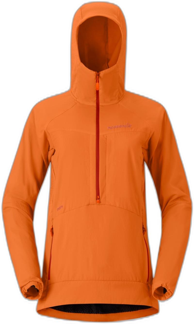More Octa Zip Hood - Womens - gold flame 1