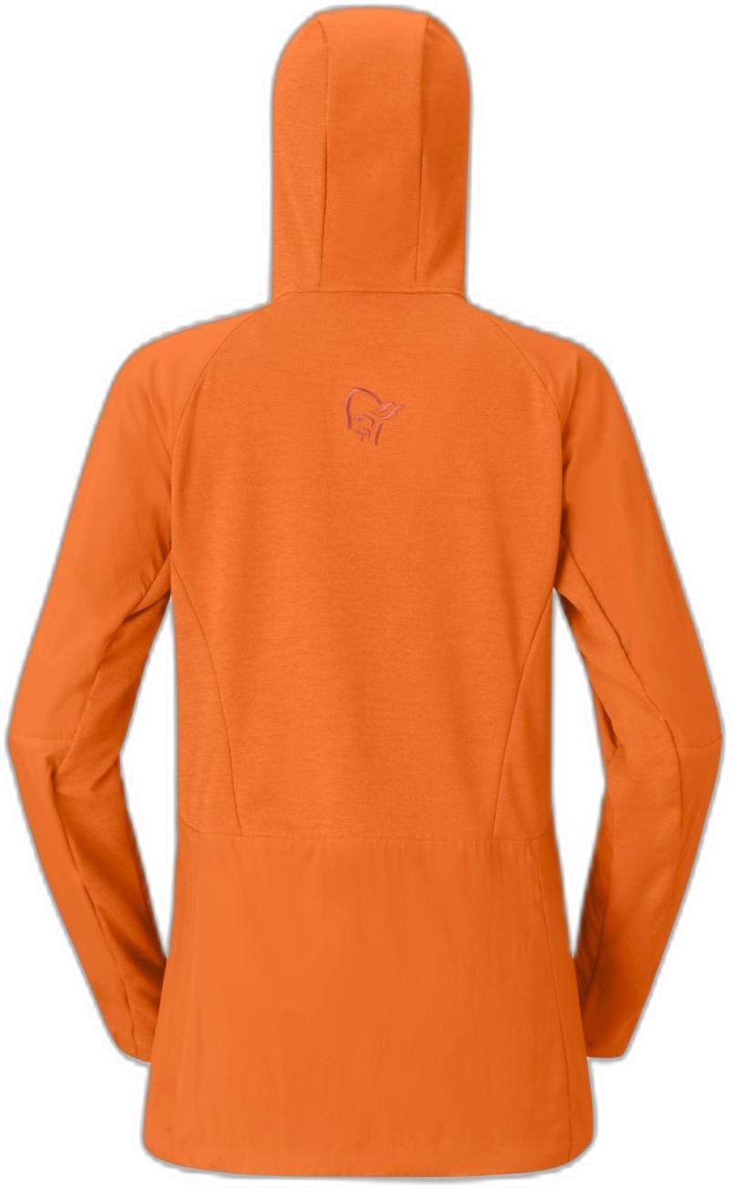 More Octa Zip Hood - Womens - gold flame 1