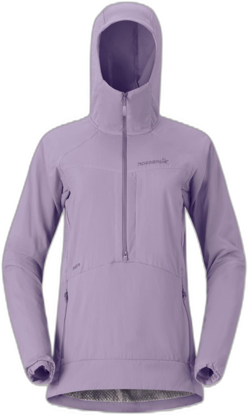 More Octa Zip Hood - Womens - purple sage 1