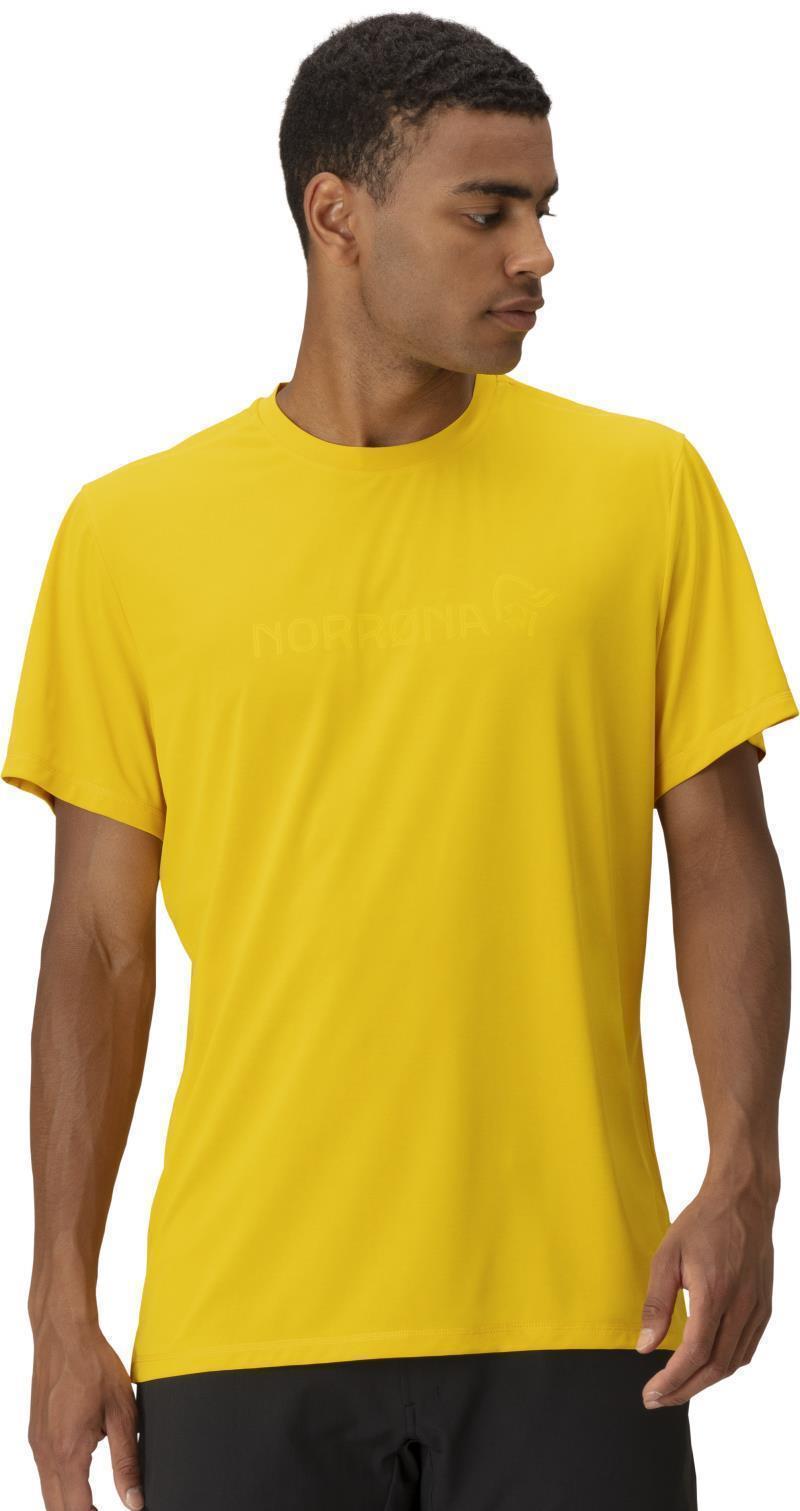 Norrona Tech T-Shirt - Mens - Sulphur 1