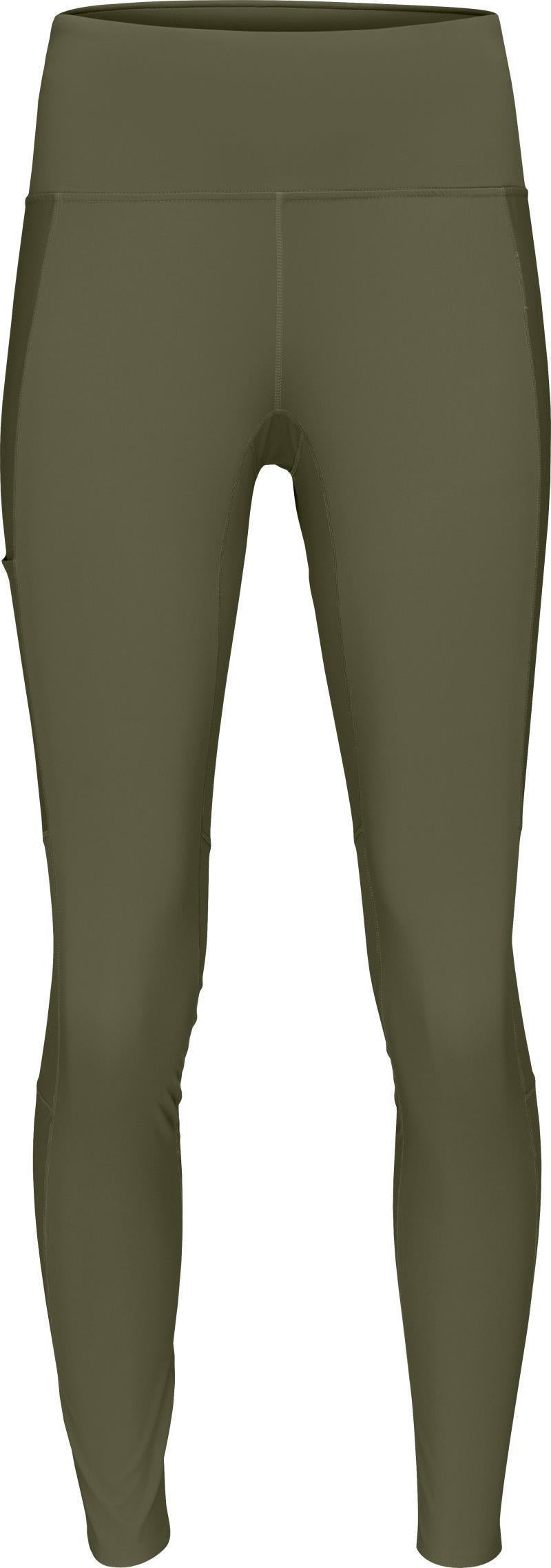Norrona Tights - Womens - Olive Night 1