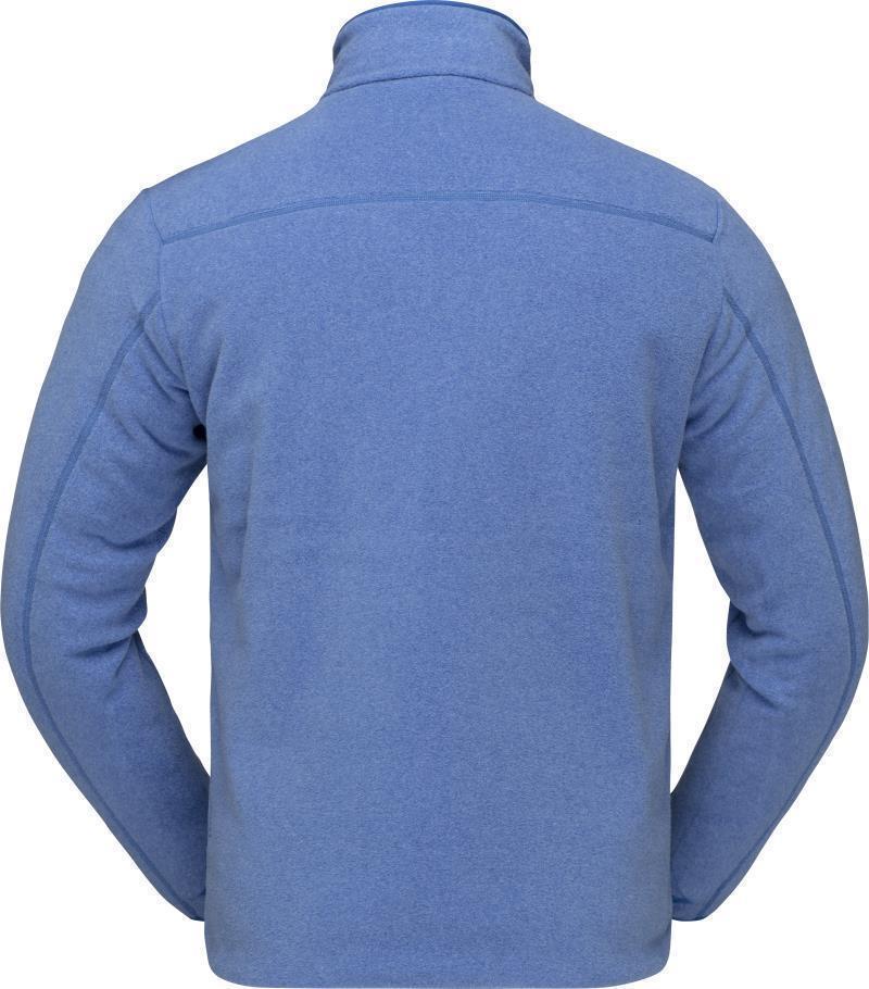 Norrona Warm2 Half Zip - Unisex - Olympian Blue Melange 2