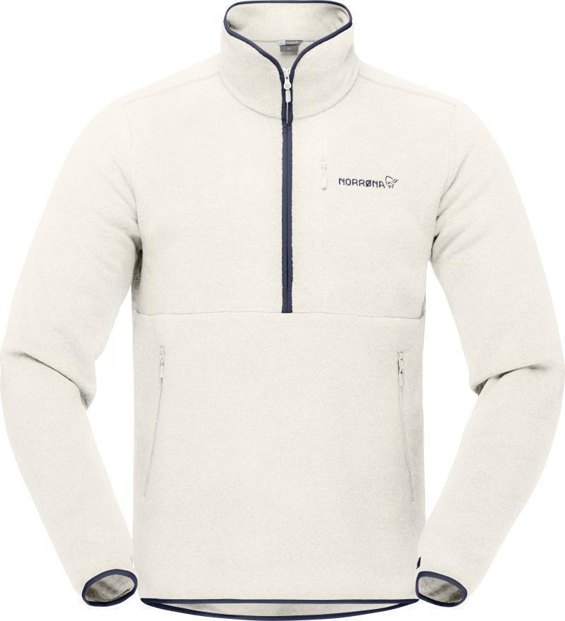 Norrona Warm2 Half Zip - Unisex - Snowdrop 1