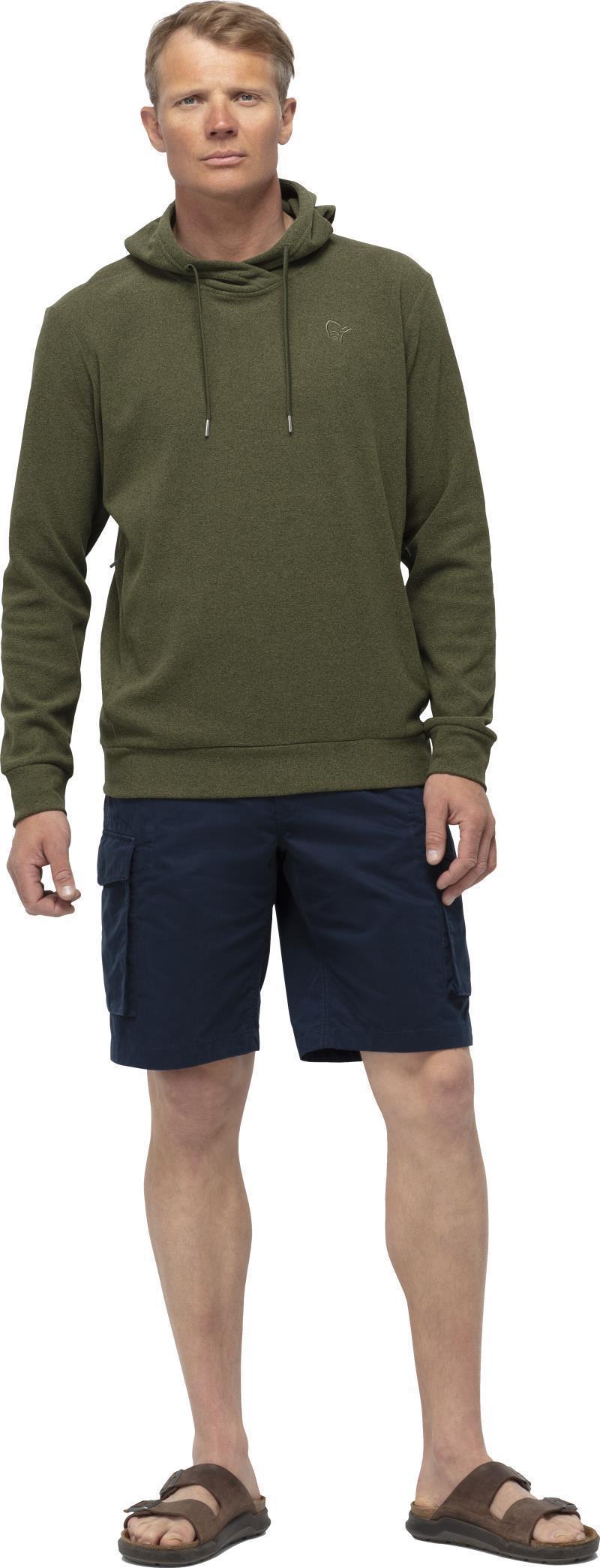 Norrona Warm2 Hood - Mens - Olive Night 2