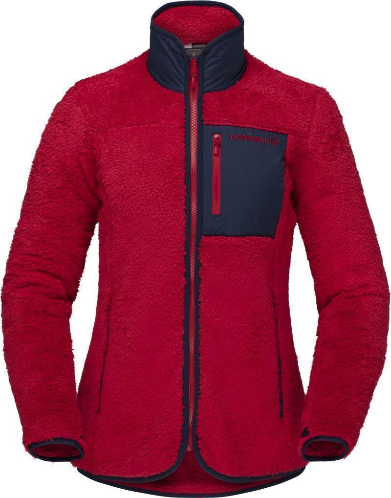 Norrona Warm3 Jacket - Womens - Jester Red 1