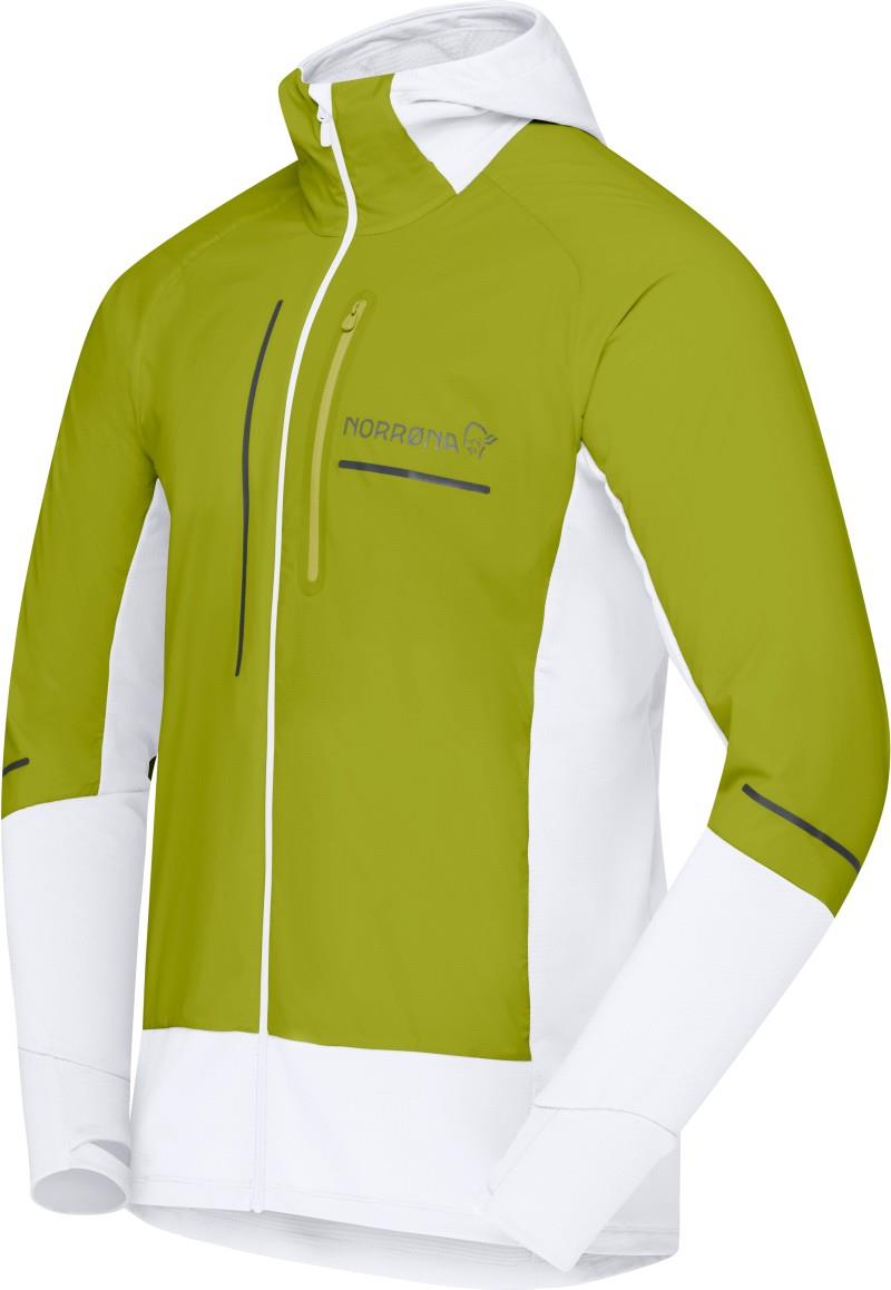 Senja Alpha90 Hood - Mens - golden lime / snow white 1