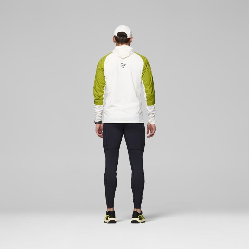 Senja Alpha90 Hood - Mens - golden lime / snow white 1