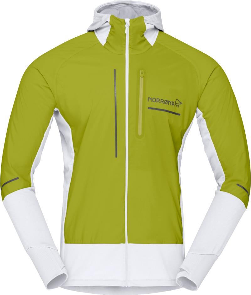 Senja Alpha90 Hood - Mens - golden lime / snow white 1