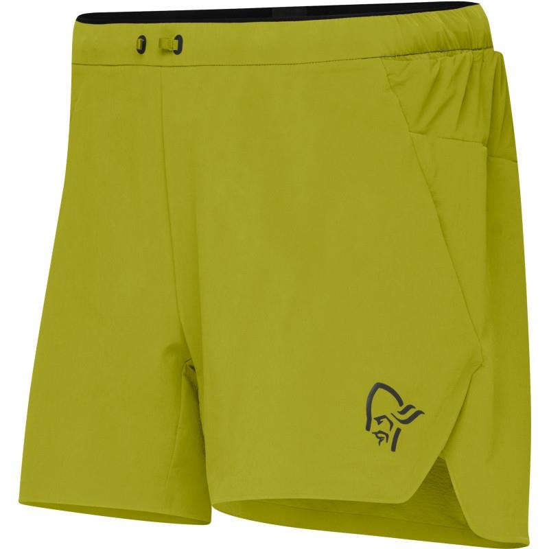 Senja Flex1 Shorts, 5" Inseam - Mens - golden lime 1
