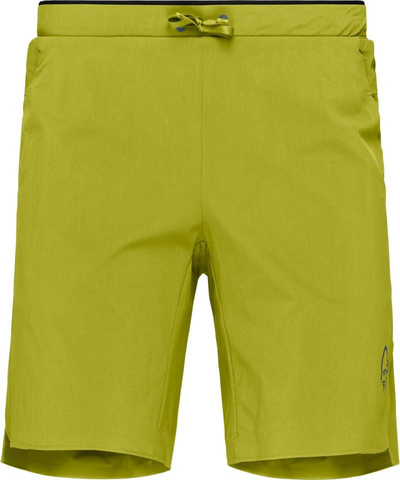 Senja Flex1 Shorts, 9" Inseam - Mens - golden lime 1