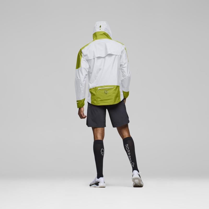 Senja GTX Jacket - Mens - golden lime / snow white 1