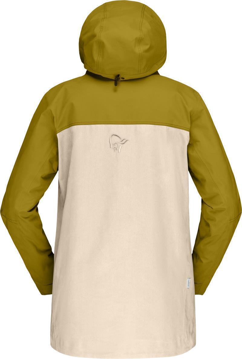 Svalbard Cotton Jacket - Womens - Golden Palm / Ecru 2