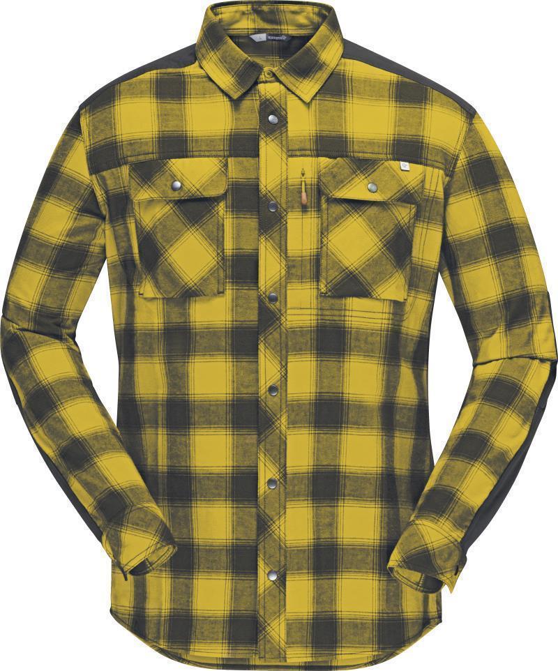 Svalbard Flannel Shirt - Mens - Golden Palm 1
