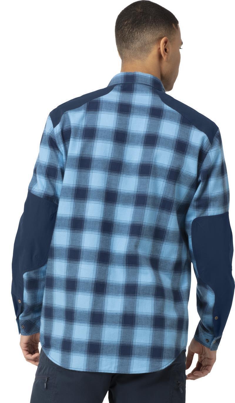 Svalbard Flannel Shirt - Mens - Heritage Blue / Indigo Night 4