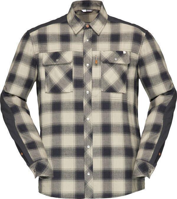 Svalbard Flannel Shirt - Mens - Sandstone 1