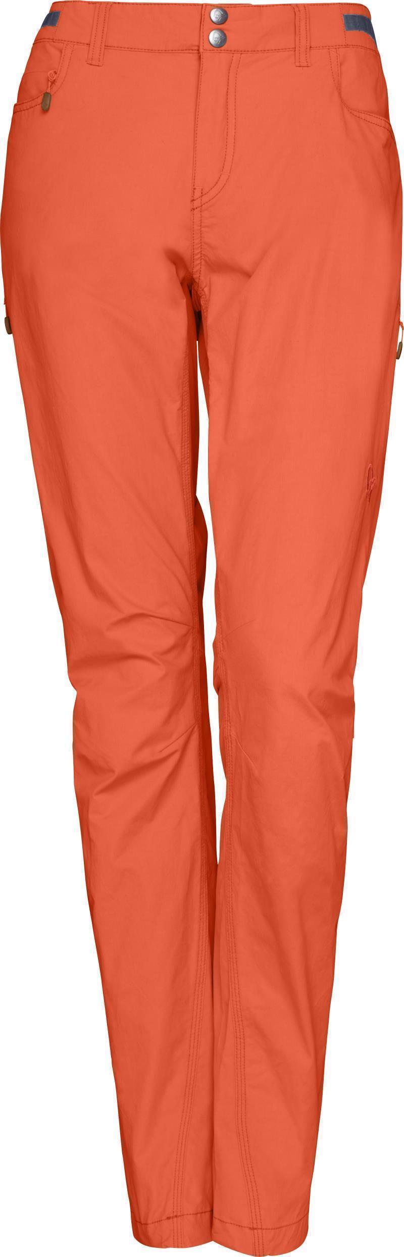 Svalbard Light Cotton Pants - Womens - Pureed Pumpkin 1