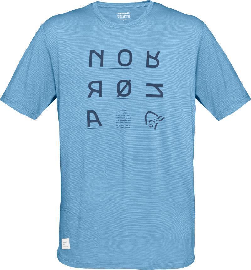 Svalbard Wool T-Shirt - Mens - heritage blue 1