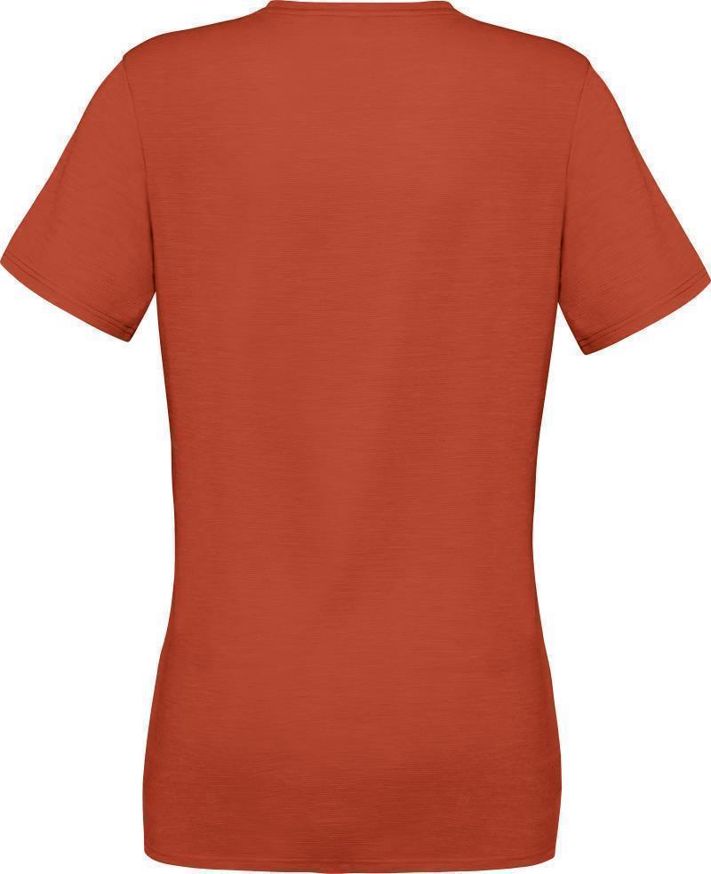 Svalbard Wool T-Shirt - Womens - Rooibos Tea 2
