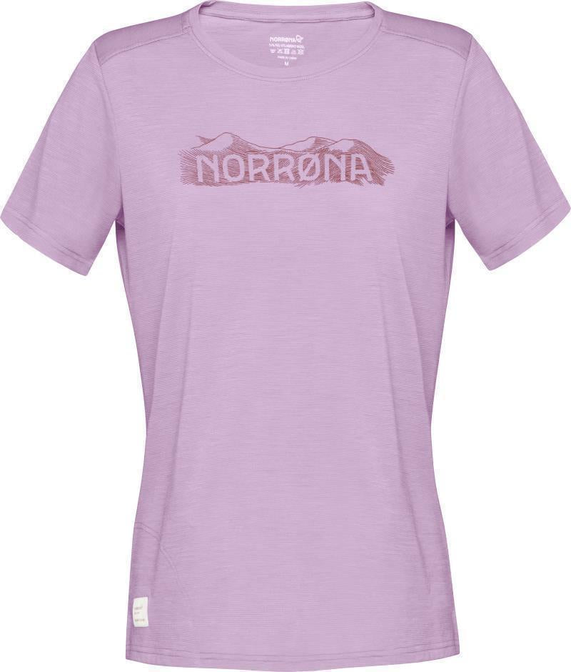 Svalbard Wool T-Shirt - Womens - Violet Tulle 1