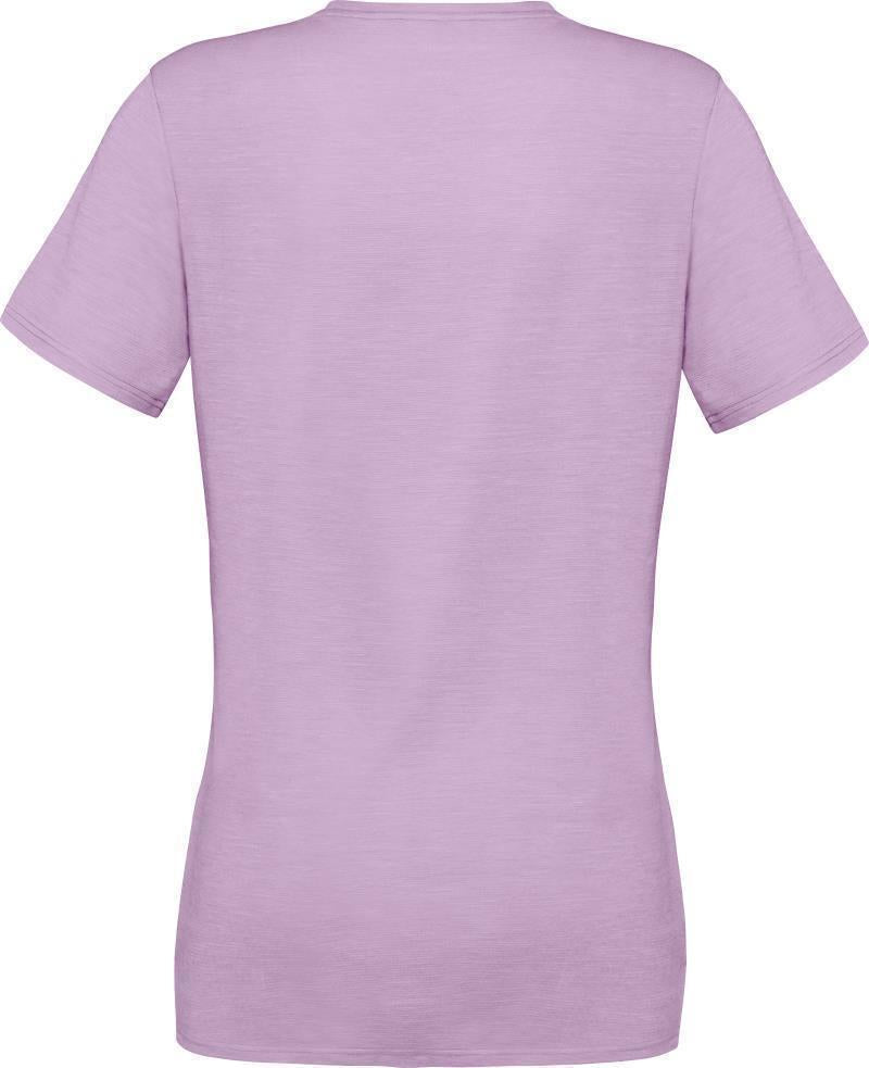 Svalbard Wool T-Shirt - Womens - Violet Tulle 2