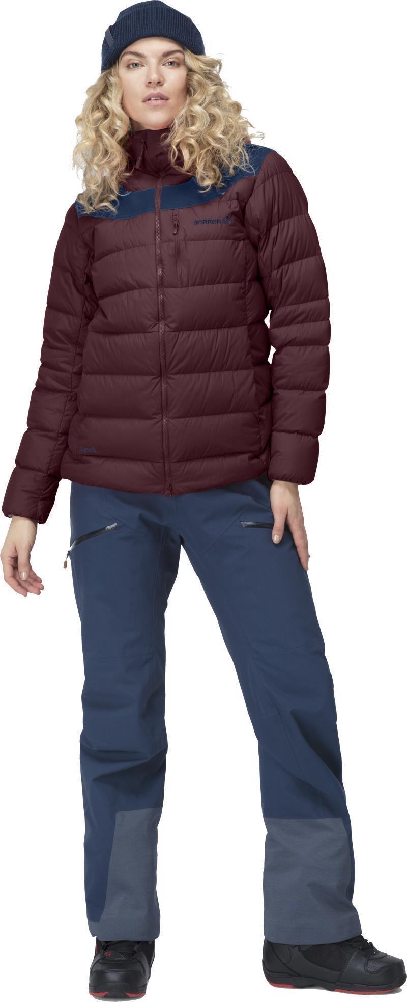 Tamok Down750 Jacket - Womens - Tawny Port 3