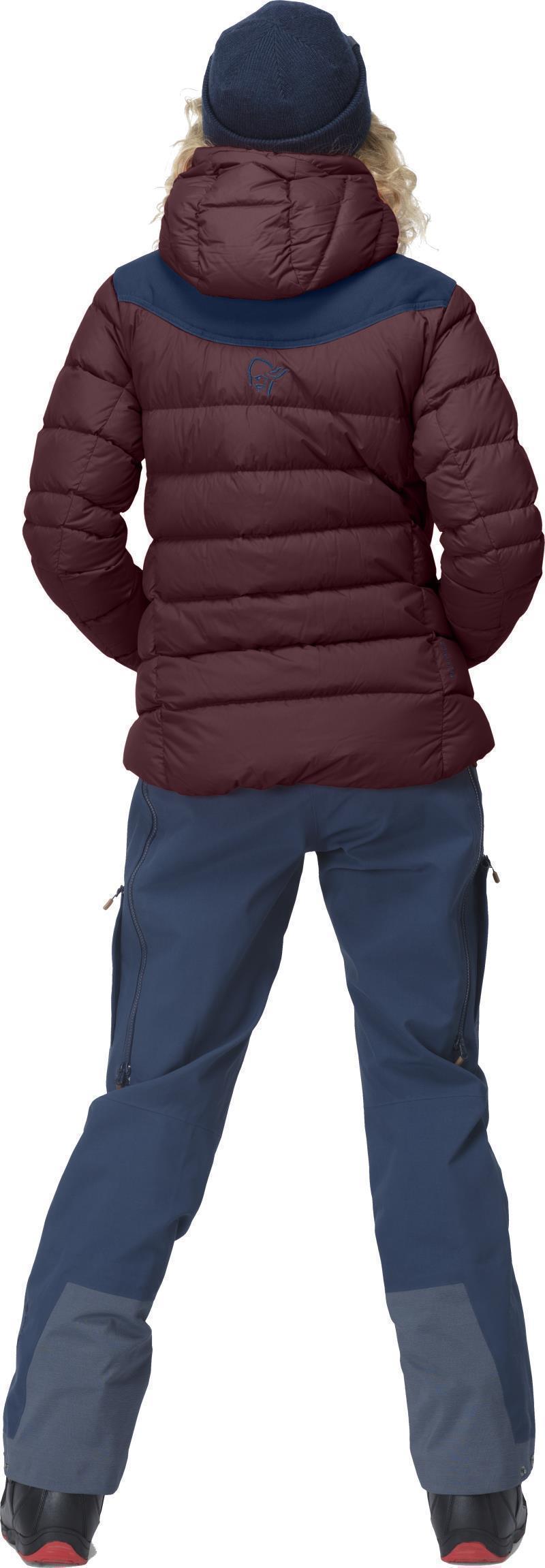 Tamok Down750 Jacket - Womens - Tawny Port 4
