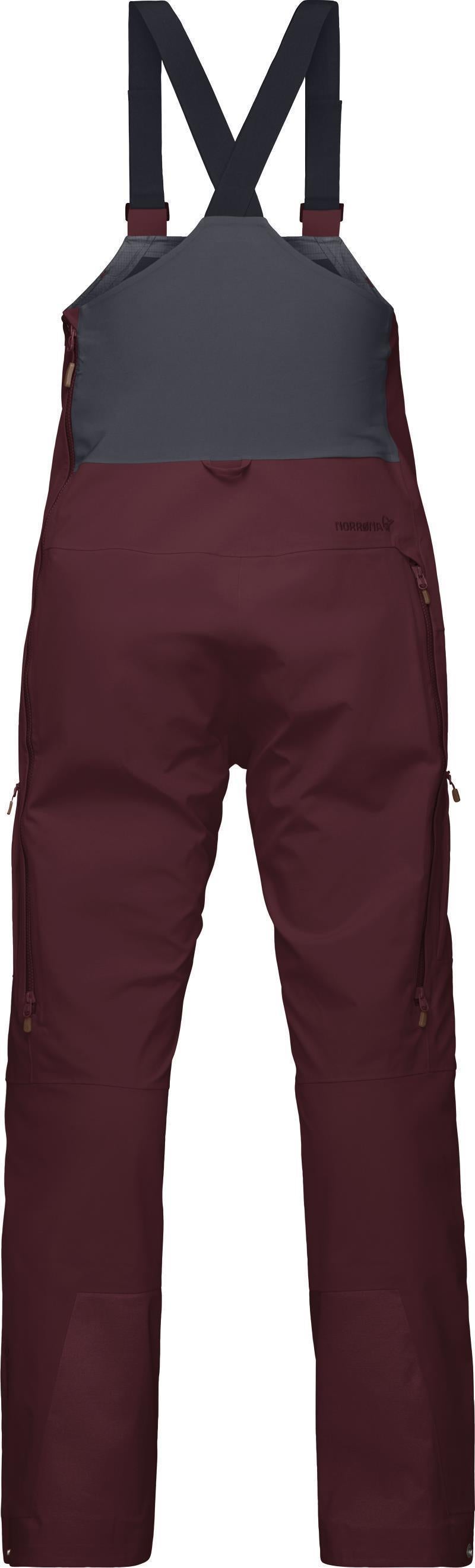 Tamok GTX Performance Shell Bib - Mens - Tawny Port 2