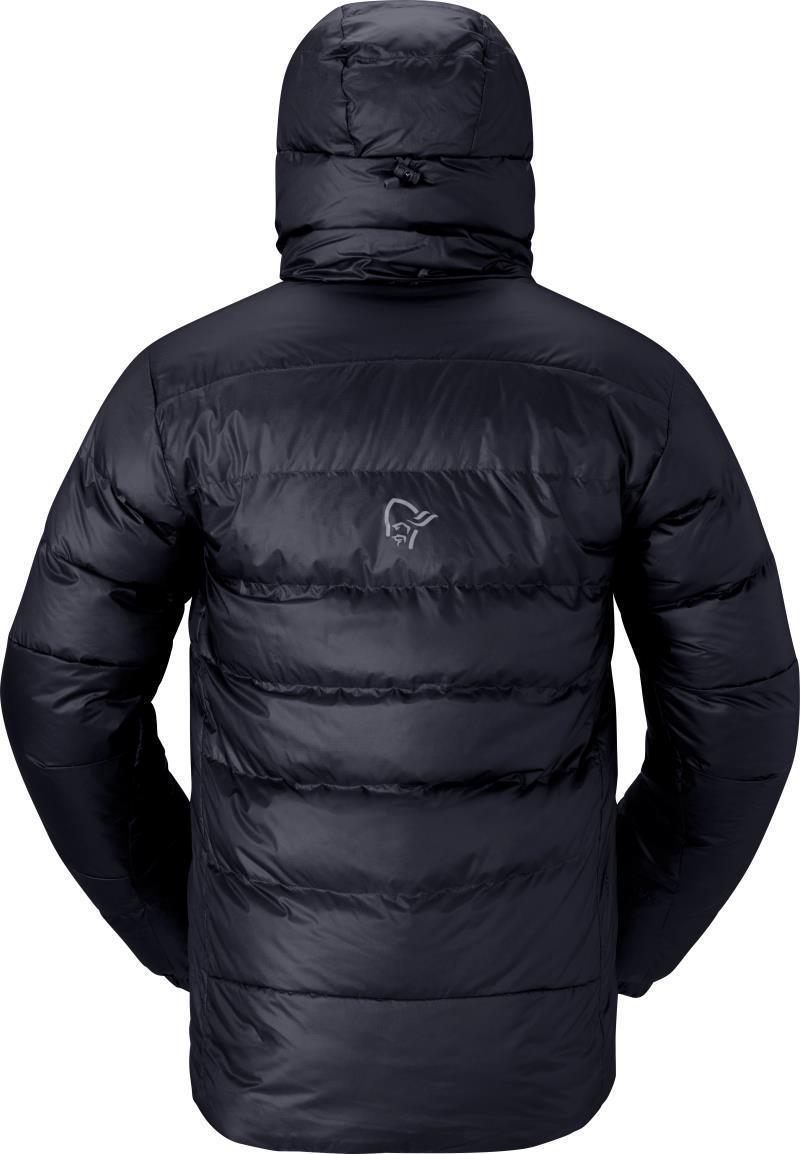 Trollveggen Down800 Hood - Mens - Caviar 2