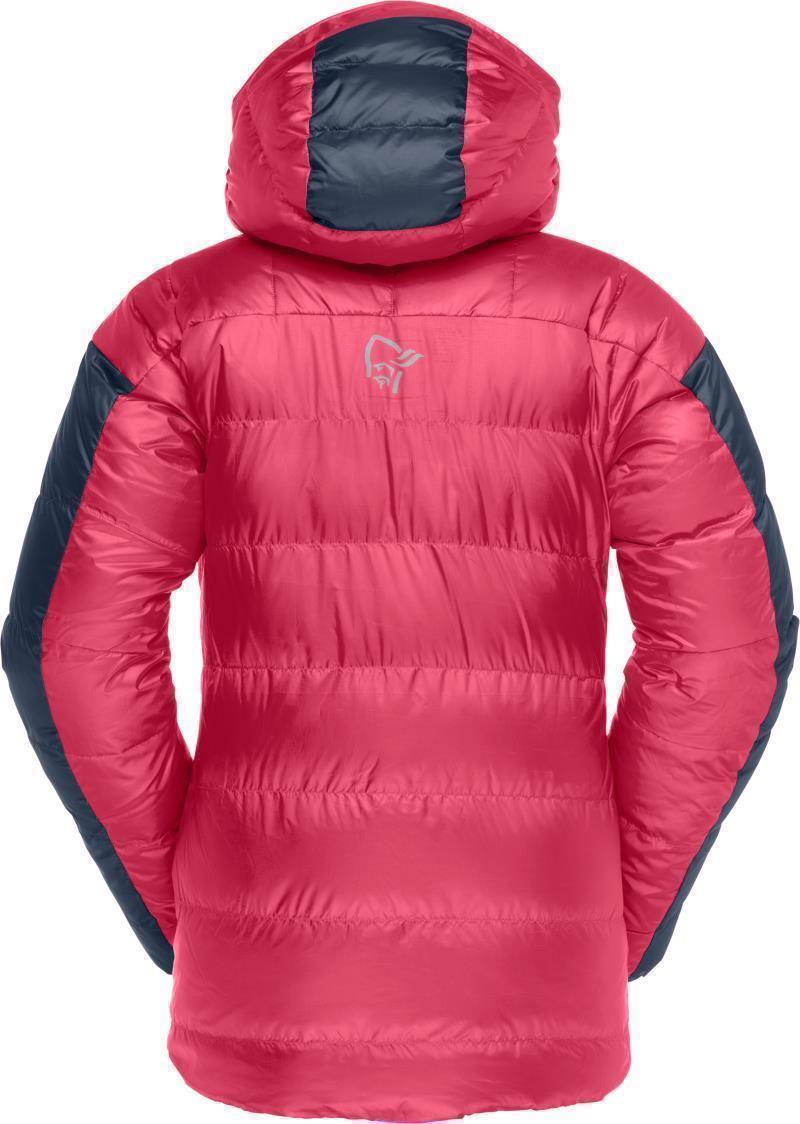 Trollveggen Down850 Jacket - Womens - Honeysuckle / Indigo Night 2