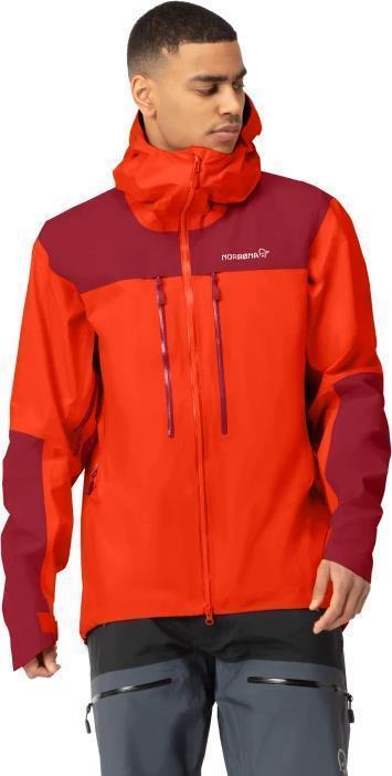 Trollveggen GTX Pro Light Jacket - Mens - Arednalin / Rhubarb 3