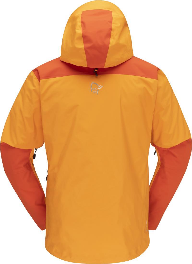 Trollveggen GTX Pro Light Jacket - Mens - Orange Popsicle / Arednalin 2
