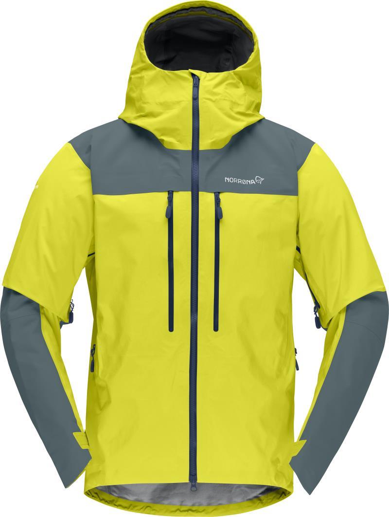 Trollveggen GTX Pro Light Jacket - Mens - Sulphur Spring / North Atlantic 1