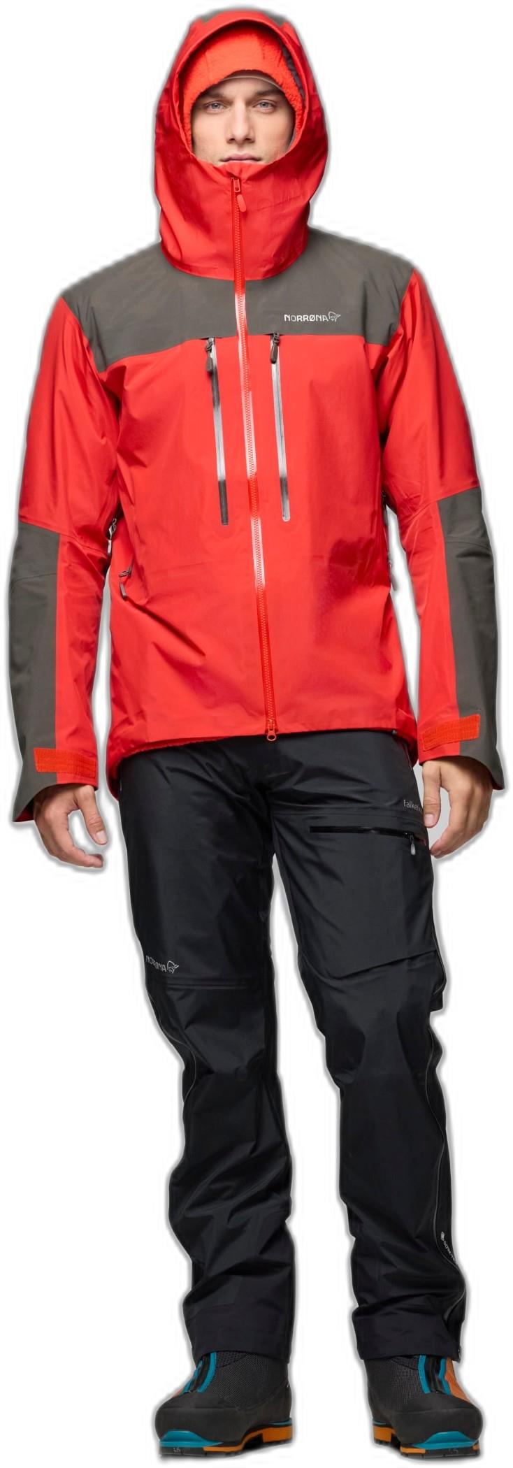 Trollveggen GTX Pro Light Jacket - Mens - flame scarlet 1