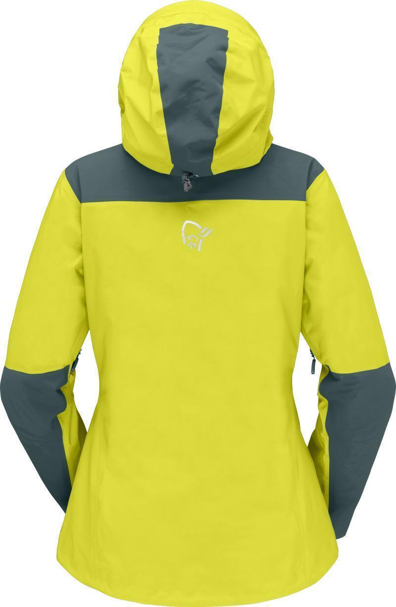 Trollveggen GTX Pro Light Jacket - Womens - Sulphur Spring / North Atlantic 2