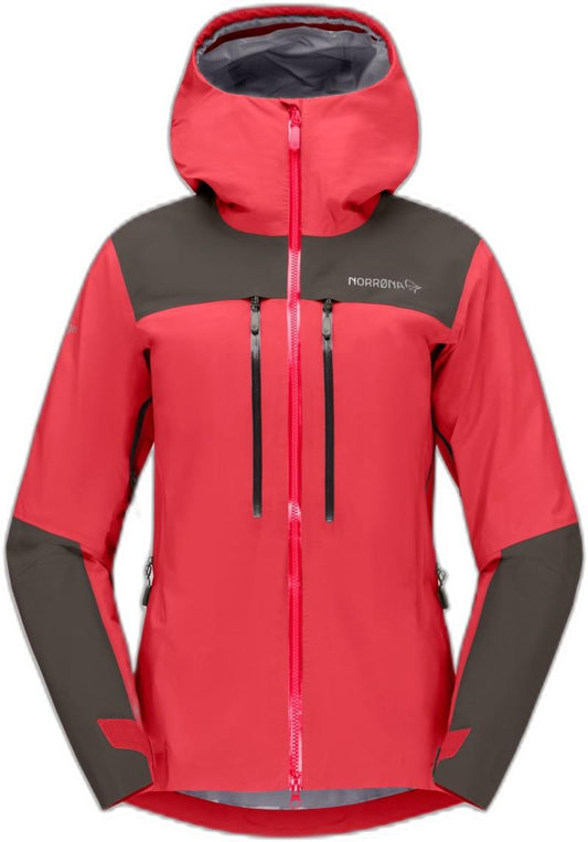 Trollveggen GTX Pro Light Jacket - Womens - watermelon 1