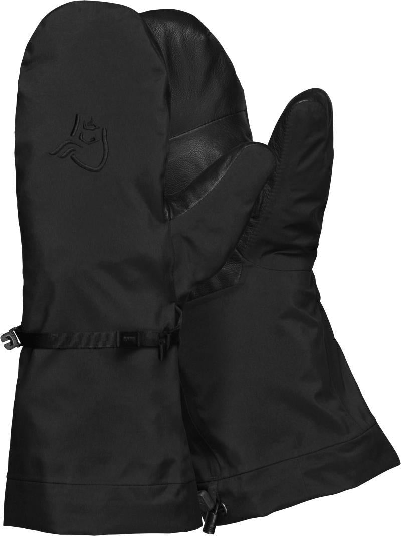Trollveggen GTX Pro Mittens - Caviar 1
