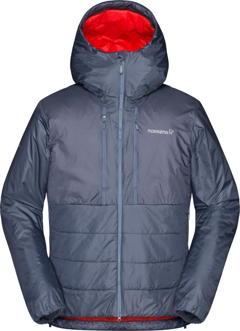 Trollveggen Primaloft100 Zip Hood - Mens - Cool Black 1