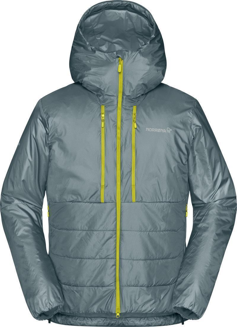 Trollveggen Primaloft100 Zip Hood - Mens - North Atlantic 1