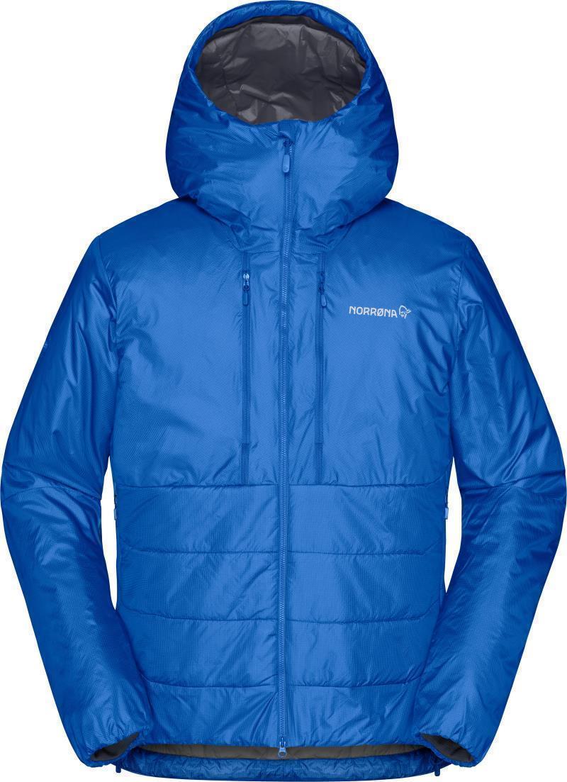 Trollveggen Primaloft100 Zip Hood - Mens - Olympian Blue 1
