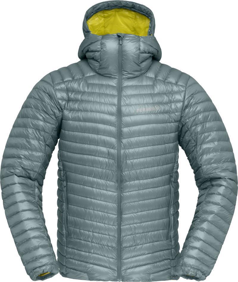 Trollveggen Superlight Down850 Hood - Mens - North Atlantic / Sulphur Spring 1
