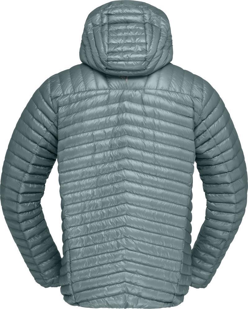 Trollveggen Superlight Down850 Hood - Mens - North Atlantic / Sulphur Spring 2