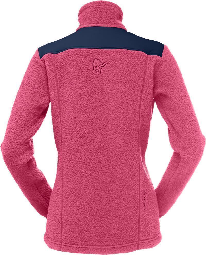 Trollveggen Thermal Pro Jacket - Womens - Honeysuckle / Indigo Night 2