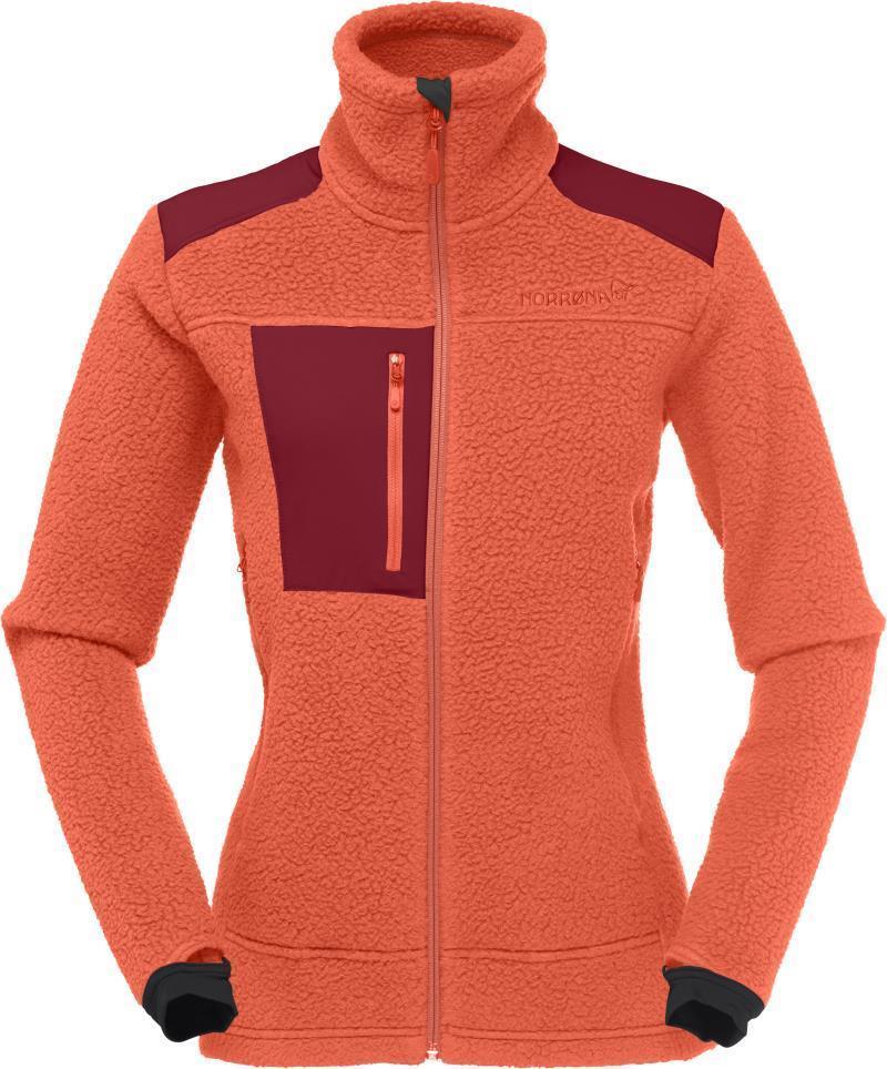 Trollveggen Thermal Pro Jacket - Womens - Orange Alert 1