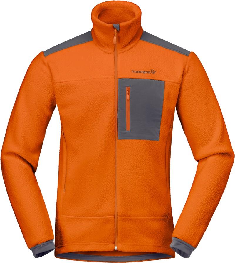 Trollveggen Warm3 Jacket - Mens - gold flame 1