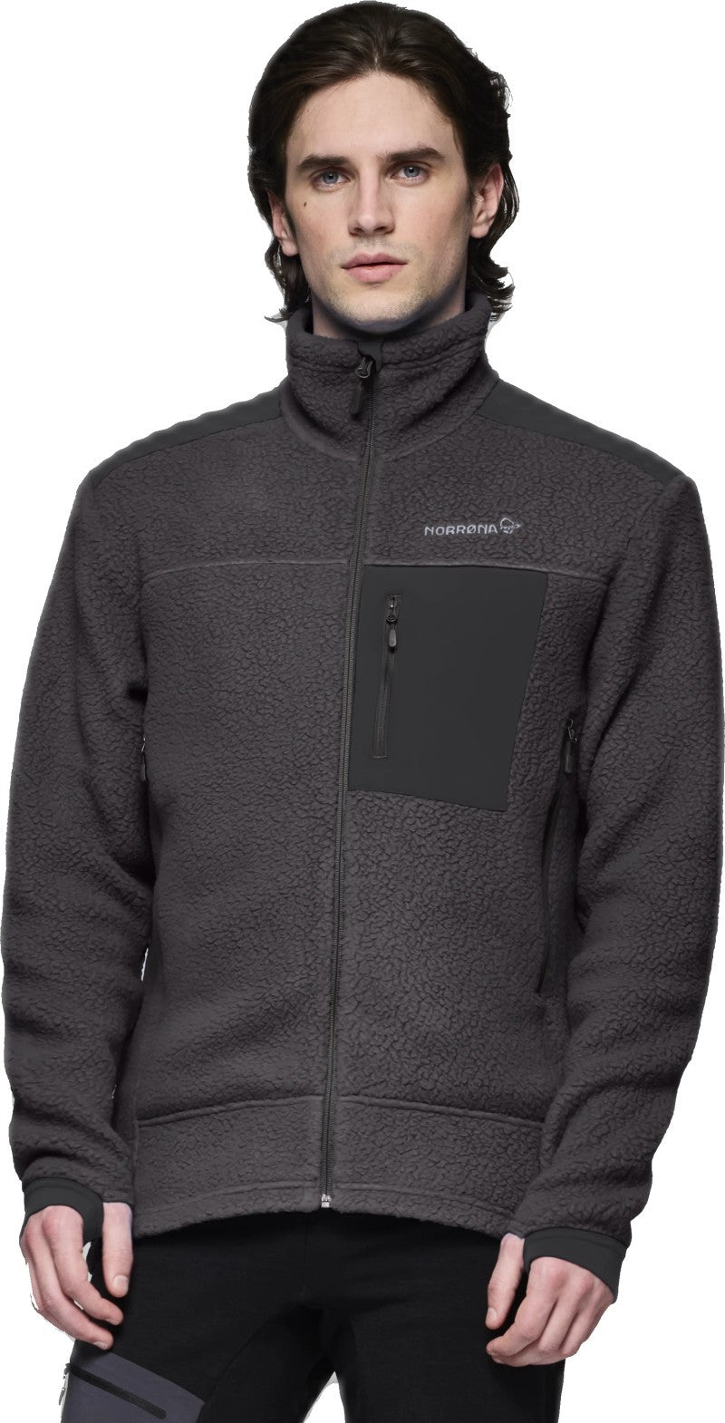 Trollveggen Warm3 Jacket - Mens - phantom 1