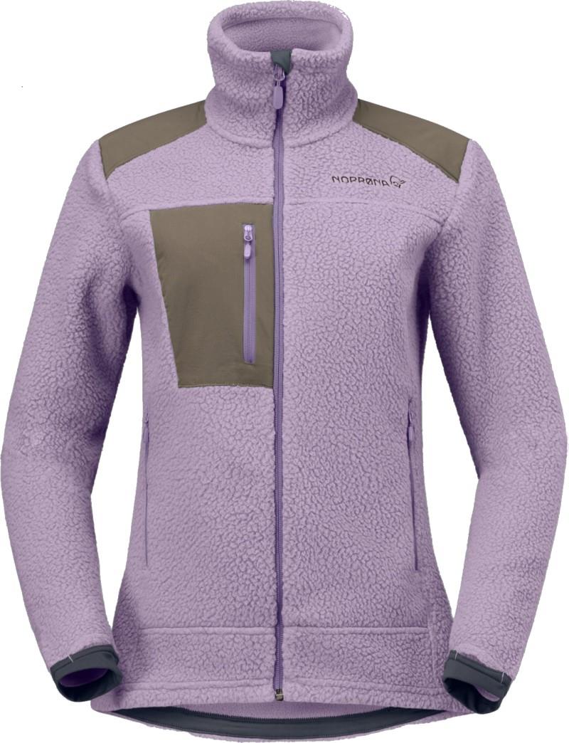 Trollveggen Warm3 Jacket - Womens - purple sage 1